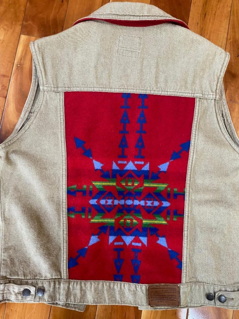 Vintage Pendleton Denim Vest